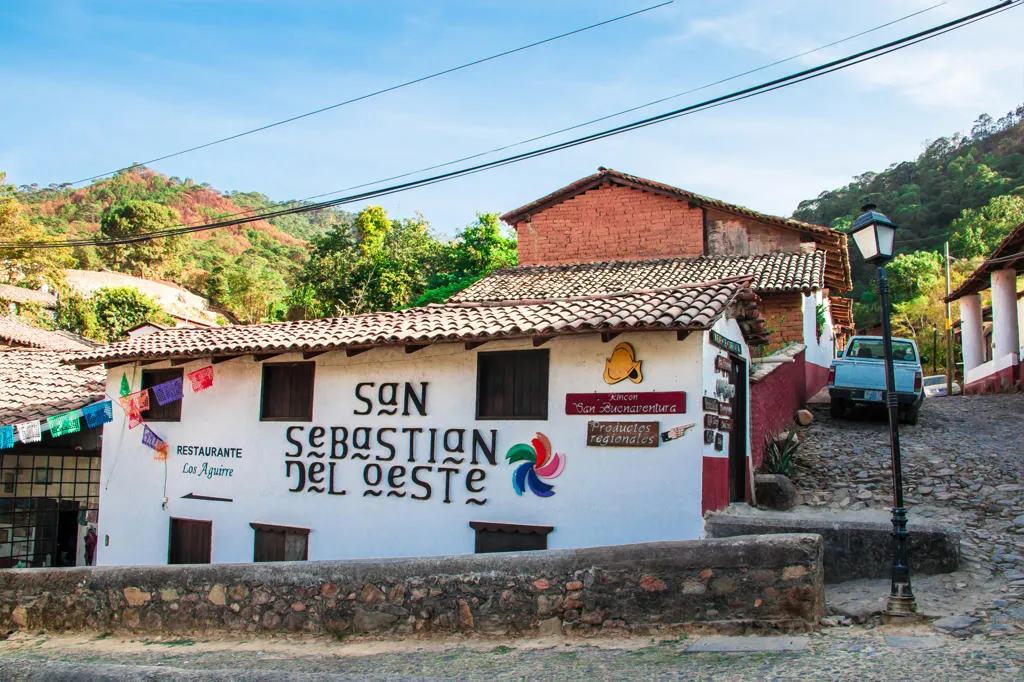 Cobbled streets of San Sebastián del Oeste